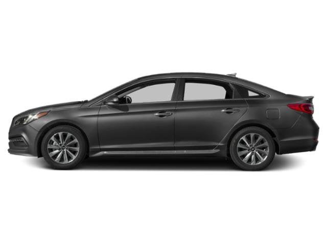 2015 Hyundai Sonata — rear three-quarter view
